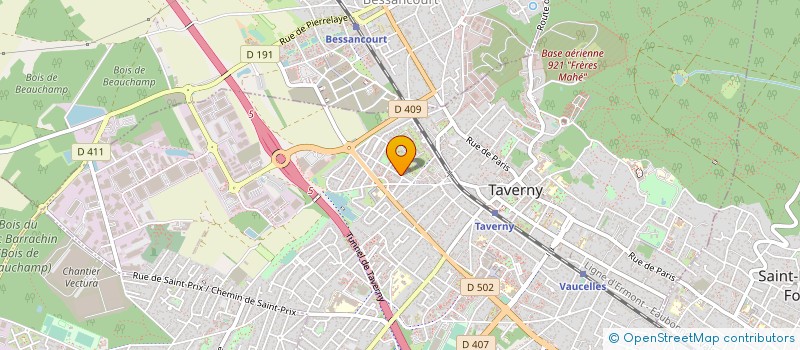 localisation de l'entreprise MONSIEUR RADU-ANDREI BOLDEA à TAVERNY