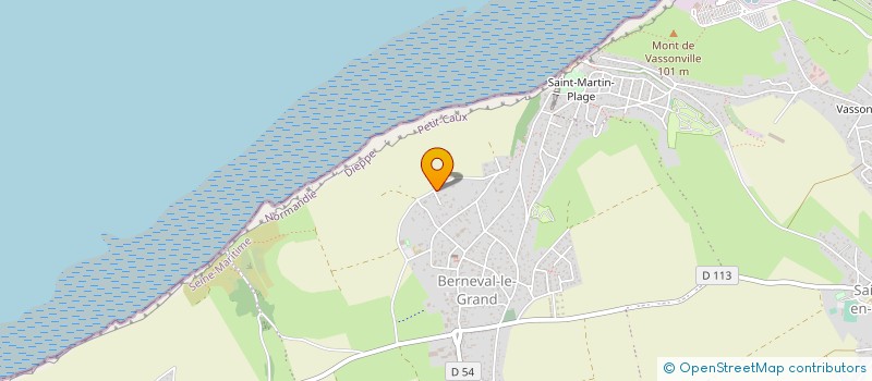 localisation de l'entreprise MONSIEUR RADU AONOFRIESEI  DIEPPE