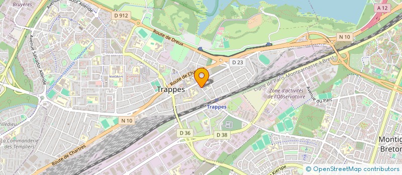 localisation de l'entreprise MONSIEUR RADU BUMB à TRAPPES