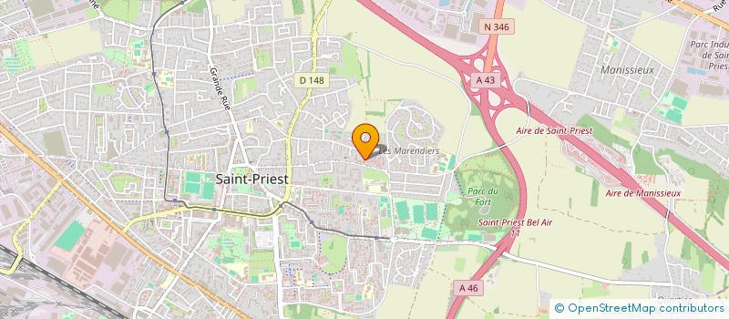 localisation de l'entreprise MONSIEUR RADU CHETRARU  SAINT-PRIEST