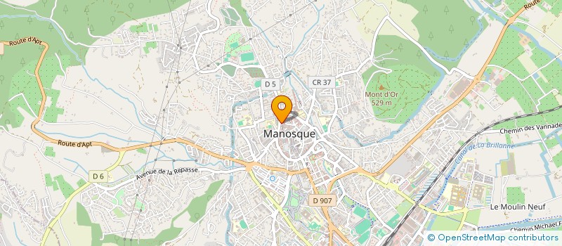 localisation de l'entreprise MONSIEUR RADU CONSTANTIN à MANOSQUE