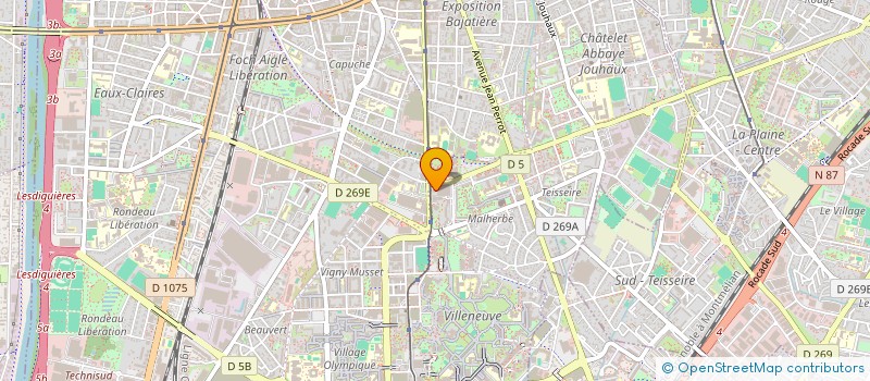 localisation de l'entreprise MONSIEUR RADU CORDOVAN  GRENOBLE