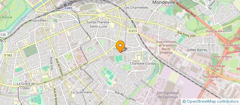 localisation de l'entreprise MONSIEUR RADU CRUDU à CAEN