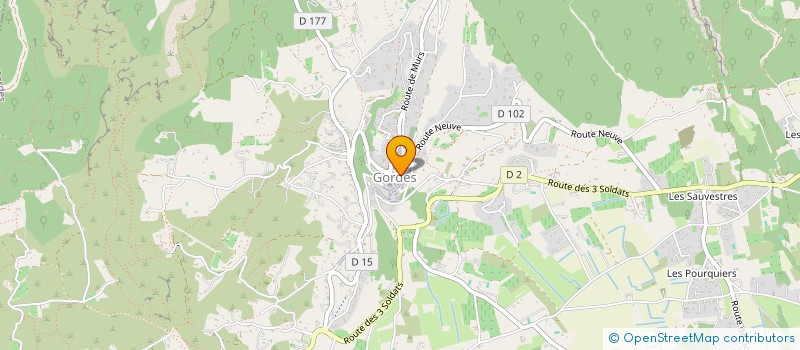 localisation de l'entreprise MONSIEUR RADU FOCSA à GORDES