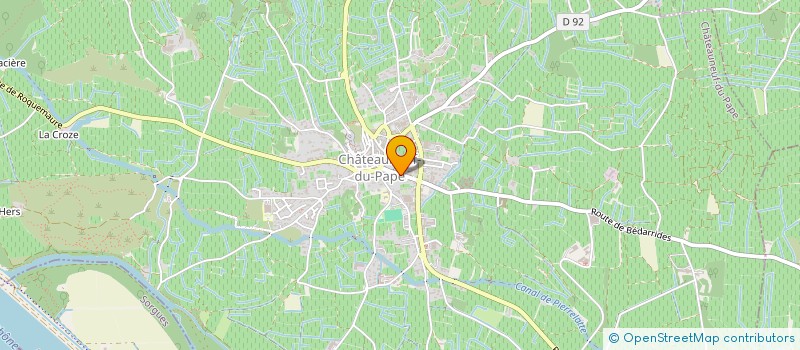 localisation de l'entreprise MONSIEUR RADU GABRIEL DANES  CHATEAUNEUF-DU-PAPE