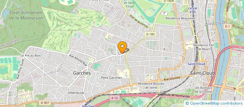 localisation de l'entreprise MONSIEUR RADU GANAS  GARCHES