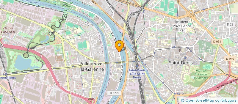 localisation de l'entreprise MONSIEUR RADU GHIES  L'ILE-SAINT-DENIS