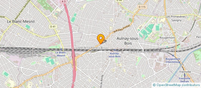 localisation de l'entreprise MONSIEUR RADU HORODINSCHI à AULNAY-SOUS-BOIS