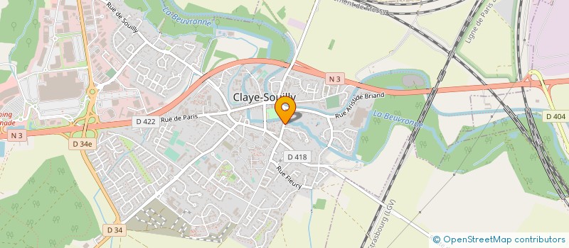 localisation de l'entreprise MONSIEUR RADU IGAZ  CLAYE-SOUILLY