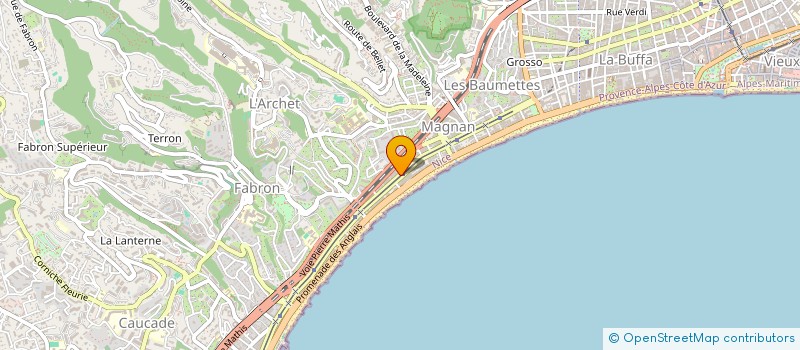 localisation de l'entreprise MONSIEUR RADU MARGARINT  NICE