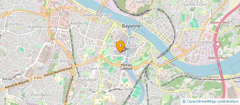 localisation de l'entreprise MONSIEUR RADU MARIAN DRAGAN à BAYONNE