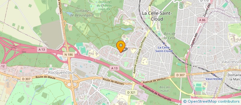 localisation de l'entreprise MONSIEUR RADU MUNTEANU  LA CELLE-SAINT-CLOUD