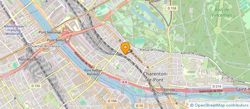 localisation de l'entreprise MONSIEUR RADU MURESAN  CHARENTON-LE-PONT