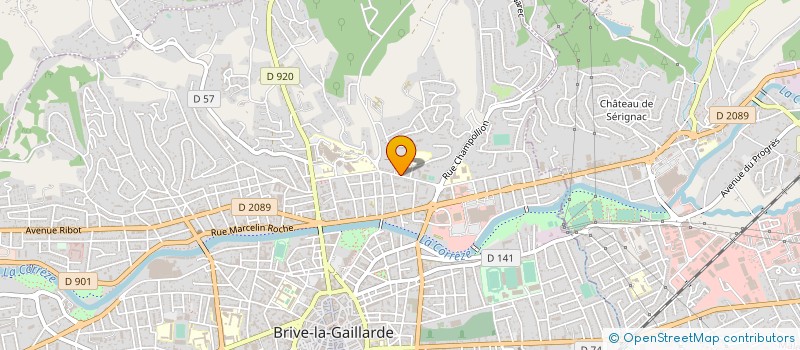 localisation de l'entreprise MONSIEUR RADU PETREA  TULLE