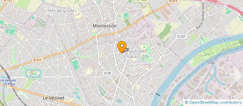 localisation de l'entreprise MONSIEUR RADU RIBAC  CHATOU