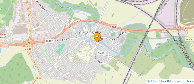 localisation de l'entreprise MONSIEUR RADU-SAMUEL IGAZ  CLAYE-SOUILLY