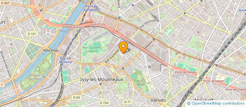 localisation de l'entreprise MONSIEUR RADU SANDIC à ISSY-LES-MOULINEAUX