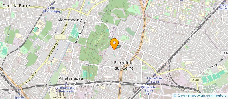 localisation de l'entreprise MONSIEUR RADU TRONCIU à PIERREFITTE-SUR-SEINE