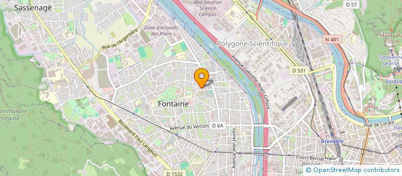 localisation de l'entreprise MONSIEUR RADULET-MARUIS CALMAN  FONTAINE