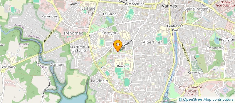localisation de l'entreprise MONSIEUR RADWAN AL KHAIROU à VANNES