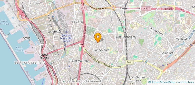 localisation de l'entreprise MONSIEUR RADWAN MEGHAZI à MARSEILLE