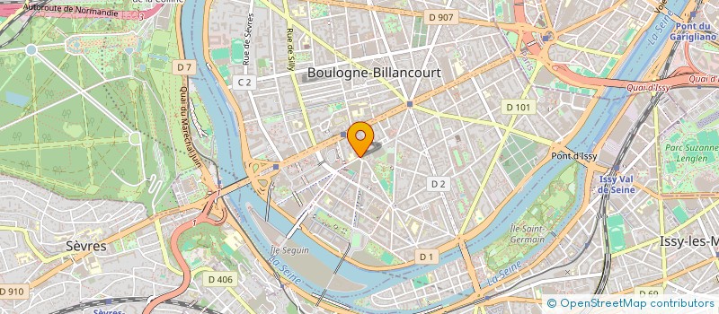 localisation de l'entreprise MONSIEUR RADWAN MOUHAWEJ à BOULOGNE-BILLANCOURT
