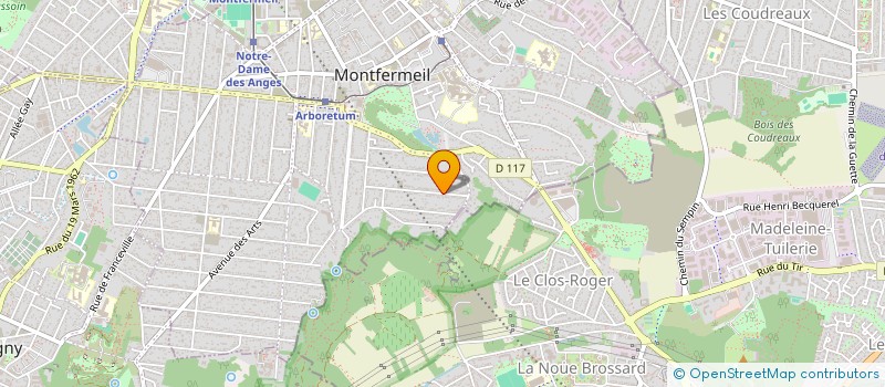 localisation de l'entreprise MONSIEUR RADY ELKASER  MONTFERMEIL