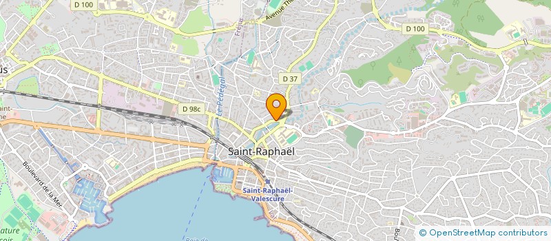 localisation de l'entreprise MONSIEUR RAED BOUSAHA  SAINT-RAPHAEL