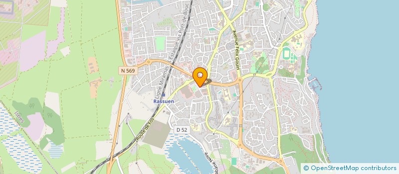 localisation de l'entreprise MONSIEUR RAED GHILEB  ISTRES