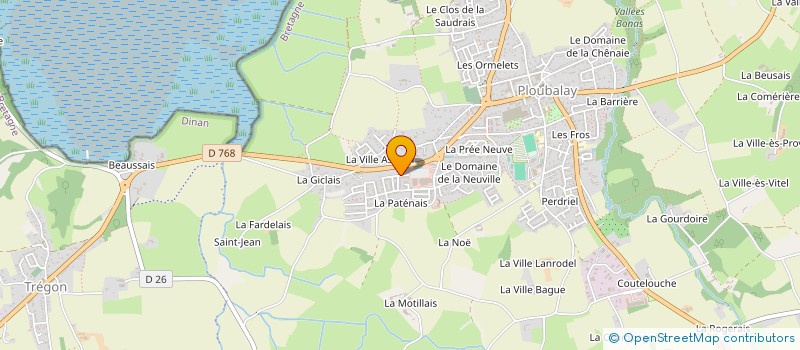 localisation de l'entreprise MONSIEUR RAED JEBABLI  BEAUSSAIS-SUR-MER