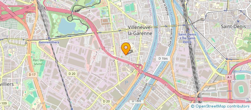 localisation de l'entreprise MONSIEUR RAED MAROUANI à VILLENEUVE-LA-GARENNE