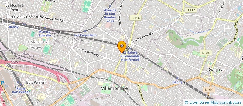 localisation de l'entreprise MONSIEUR RAED OUERGHEMI à VILLEMOMBLE