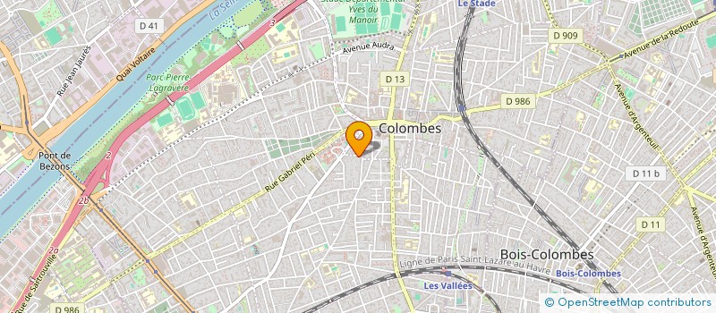 localisation de l'entreprise MONSIEUR RAEESKHAN AHMADZAI à COLOMBES