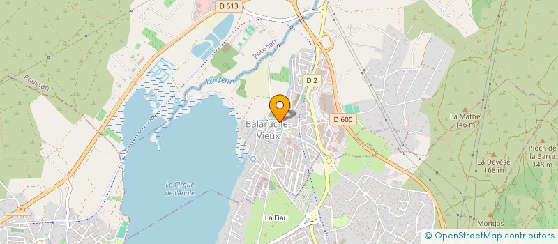 localisation de l'entreprise MONSIEUR RAEL BOJ  BALARUC-LE-VIEUX