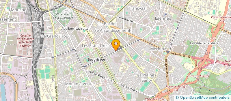 localisation de l'entreprise MONSIEUR RAFA AGAG à LYON