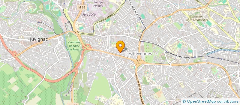 localisation de l'entreprise MONSIEUR RAFA GACI à MONTPELLIER