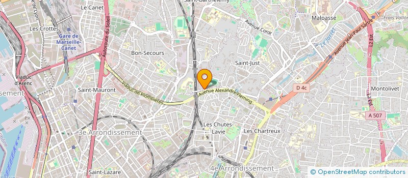 localisation de l'entreprise MONSIEUR RAFAA ATROUS à MARSEILLE