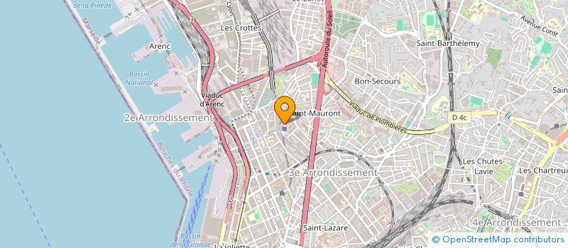 localisation de l'entreprise MONSIEUR RAFAA BEN KARA AHMED à MARSEILLE