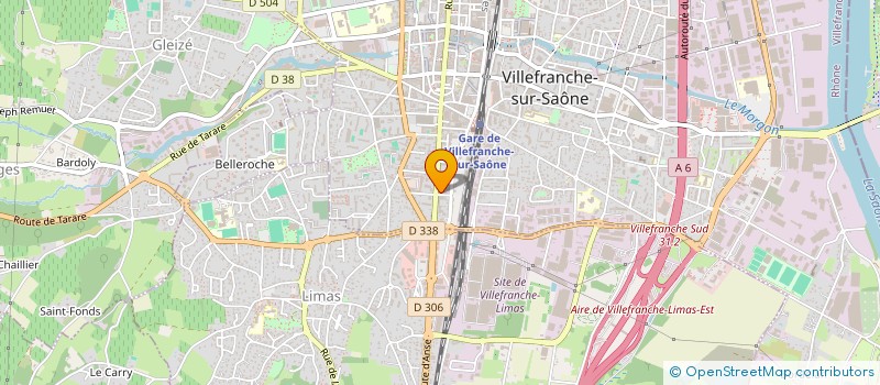 localisation de l'entreprise MONSIEUR RAFAEL ALEKIAN  VILLEFRANCHE-SUR-SAONE