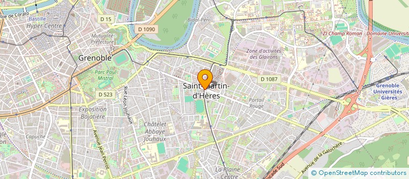 localisation de l'entreprise MONSIEUR RAFAEL ALEXE  SAINT-MARTIN-D'HERES