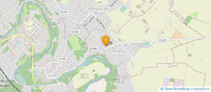 localisation de l'entreprise MONSIEUR RAFAEL APARICIO  PERIGNY