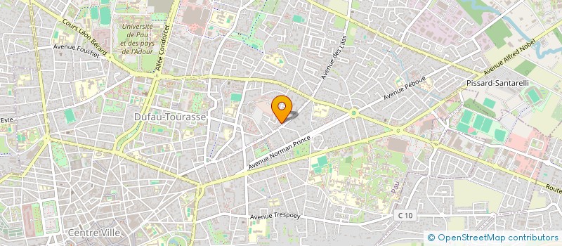 localisation de l'entreprise MONSIEUR RAFAEL AURIOL à PAU