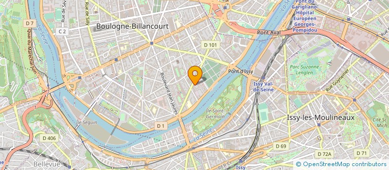 localisation de l'entreprise MONSIEUR RAFAEL BARANDIARAN FRIAS à BOULOGNE-BILLANCOURT