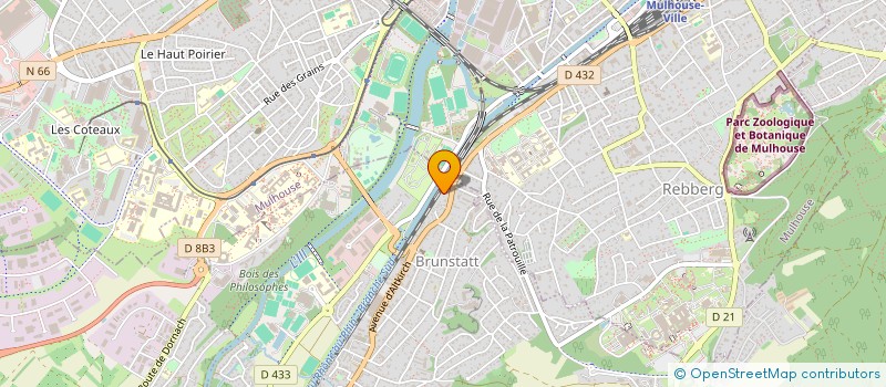 localisation de l'entreprise MONSIEUR RAFAEL BENNASSAR OLIVEROS  BRUNSTATT-DIDENHEIM