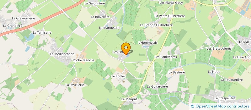 localisation de l'entreprise MONSIEUR RAFAEL BOUILLAUD  SAINT-PHILBERT-DE-GRAND-LIEU