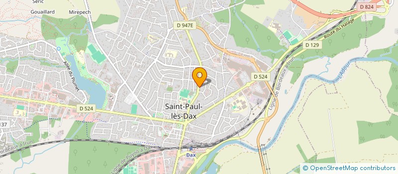 localisation de l'entreprise MONSIEUR RAFAEL CABIDO AMARO  MORCENX-LA-NOUVELLE