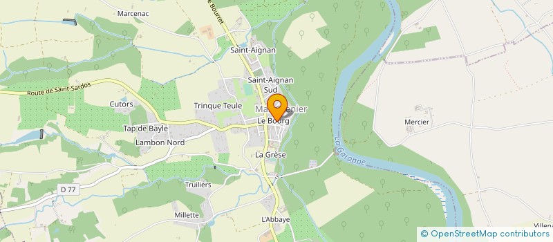 localisation de l'entreprise MONSIEUR RAFAEL CANO à MAS-GRENIER