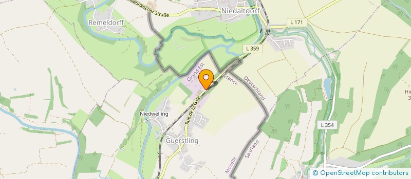 localisation de l'entreprise MONSIEUR RAFAEL CARENTZ  GUERSTLING