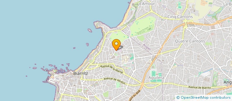 localisation de l'entreprise MONSIEUR RAFAEL CARNEIRO CASTRO à BIARRITZ