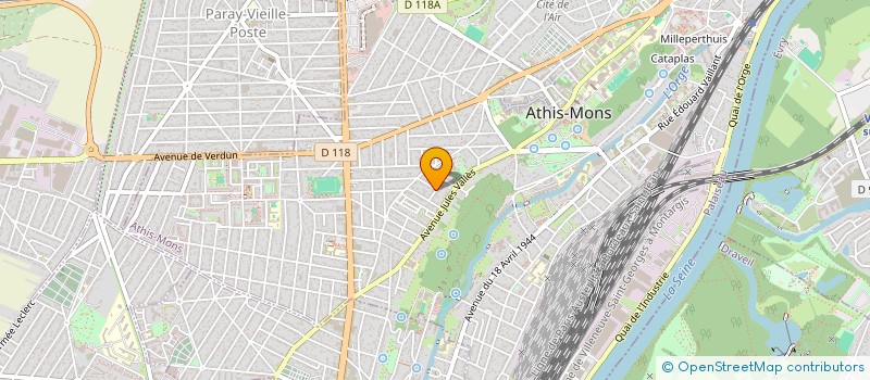 localisation de l'entreprise MONSIEUR RAFAEL CHAMUSCA à ATHIS MONS